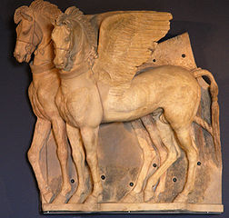 Etruscan winged horses